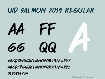 UID SALMON 2019