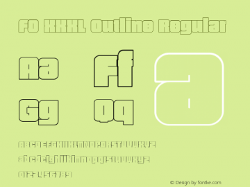 FC XXXL Outline