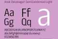 Anek Devanagari SemiCondensed