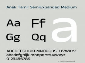 Anek Tamil SemiExpanded