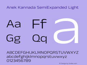 Anek Kannada SemiExpanded