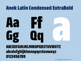 Anek Latin Condensed