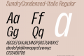 SundryCondensed-Italic