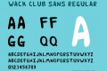 Wack Club Sans