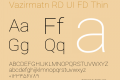 Vazirmatn RD UI FD