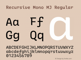 Recursive Mono MJ