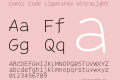 Comic Code Ligatures