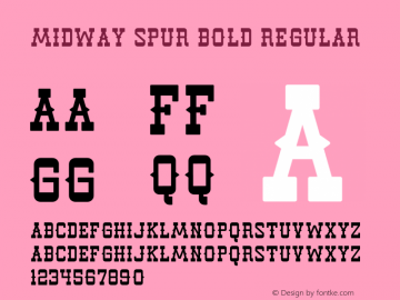 Midway Spur Bold