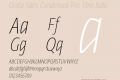 Greta Sans Condensed Pro