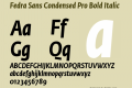 Fedra Sans Condensed Pro