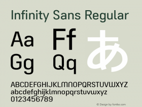 Infinity Sans