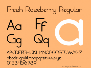 Roseberry Beatrice Regular ttf 400 Font Family Search Fontke