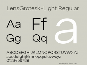 LensGrotesk-Light