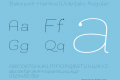 Bakewell-HairlineWideItalic