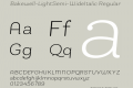 Bakewell-LightSemi-WideItalic