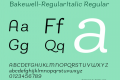 Bakewell-RegularItalic