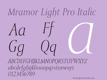 Mramor Light Pro