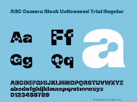 ABC Camera Black Unlicensed Trial