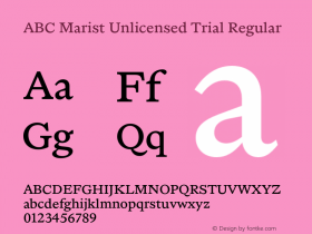 ABC Marist Unlicensed Trial