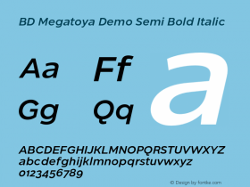 BD Megatoya Demo