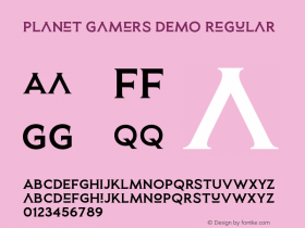 Planet Gamers DEMO