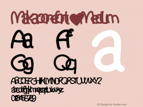 Makaroonefont