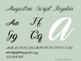 Augustine Script