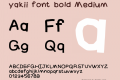 yakii font bold