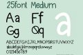 25font