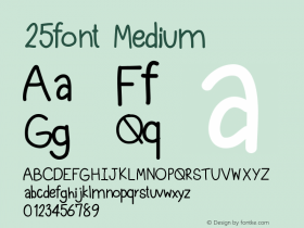 25font