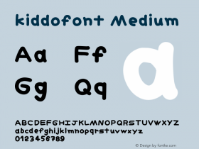 kiddofont