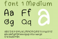 font 1