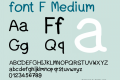 font F