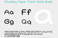 Chubby Bear Font Bold