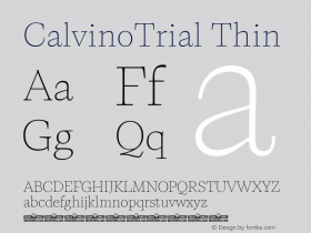 CalvinoTrial