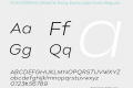 FONTSPRING DEMO - Stray Extra Light Italic