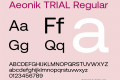 Aeonik TRIAL