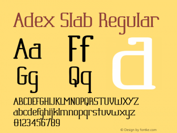 Adex Slab