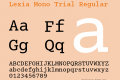 Lexia Mono Trial