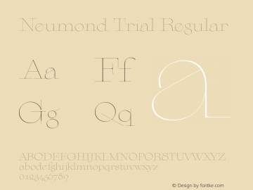 Neumond Trial