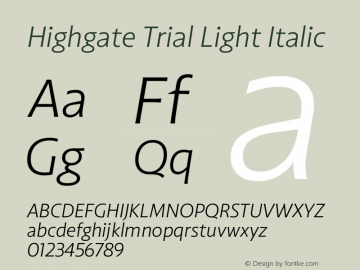 Highgate Trial