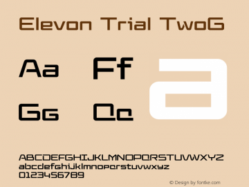 Elevon Trial