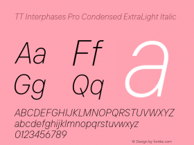 TT Interphases Pro Condensed