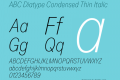 ABC Diatype Condensed