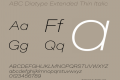 ABC Diatype Extended