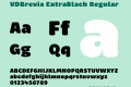 VDBrevia ExtraBlack