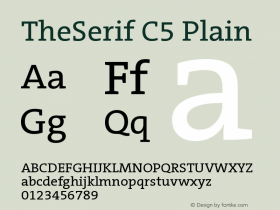 TheSerif C5