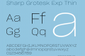 Sharp Grotesk Exp