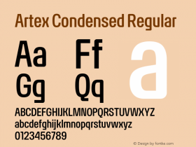 Artex Condensed