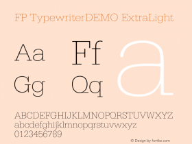 FP TypewriterDEMO